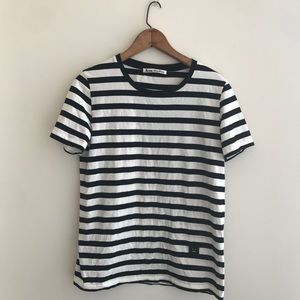 Acne Studios black and white striped tee